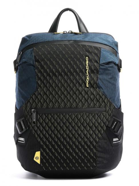 PIQUADRO PQ-Y 14 "laptop backpack blue / yellow - Laptop backpacks