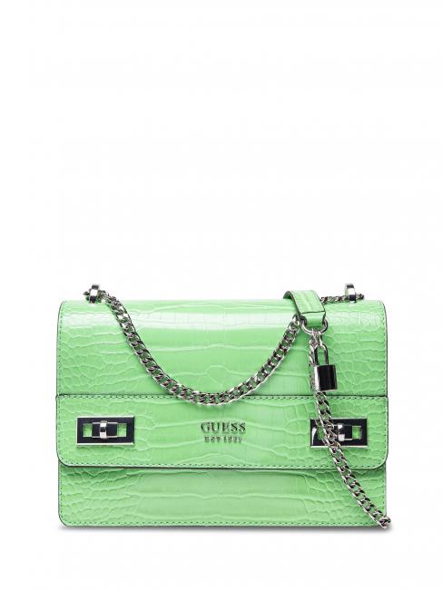 GUESS KATEY shoulder bag green - Women’s Bags