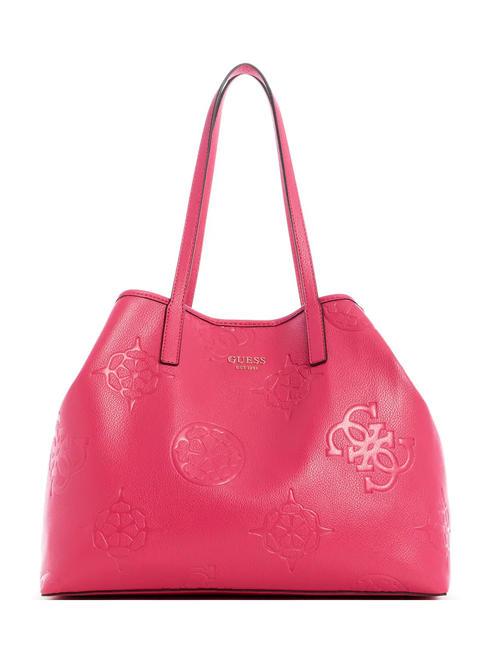 GUESS VIKKY LARGE Shoulder bag cheeky pink - Women’s Bags