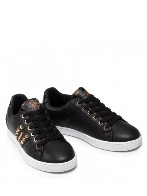 GUESS rassta sneaker 2cm Sneakers Woman BLACK BROWN - Women’s shoes