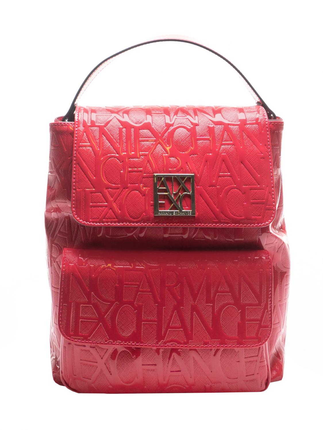 armani exchange patent bag