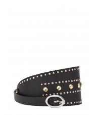 TRUSSARDI CINTURA ALTA In leather, with studs - Belts