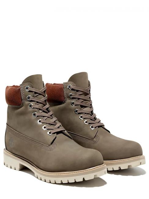 TIMBERLAND 6 INCH PREMIUM Leather ankle boots CANTEEN - Men’s shoes
