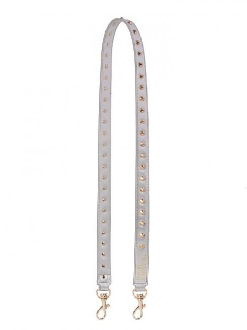TRUSSARDI Tracolla per borsa con borchie  SILVER - Accessories for bags