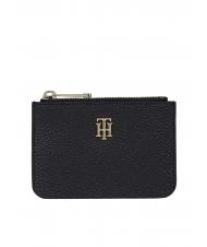 TOMMY HILFIGER TH ELEMENT Card holder with zip black - Women&rsquo;s Wallets - 1