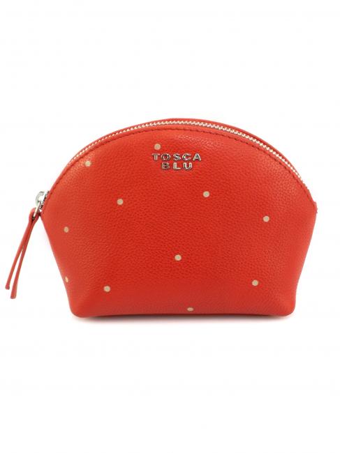 TOSCA BLU ISCHIA Beauty in leather RED - Beauty Case