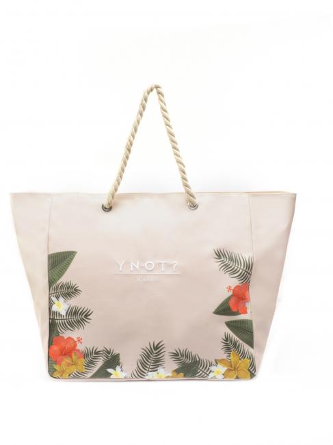YNOT CAPRI Beach shopping bag BEIGE - Women’s Bags