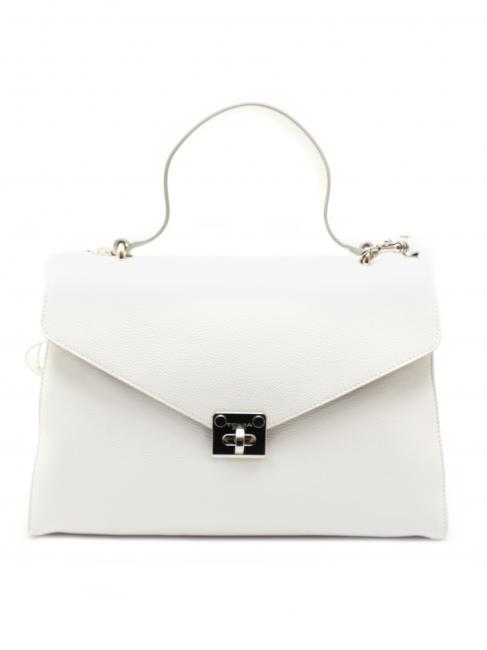 TOSCA BLU PORTO CERVO Handbag, with shoulder strap, in leather white - Women’s Bags