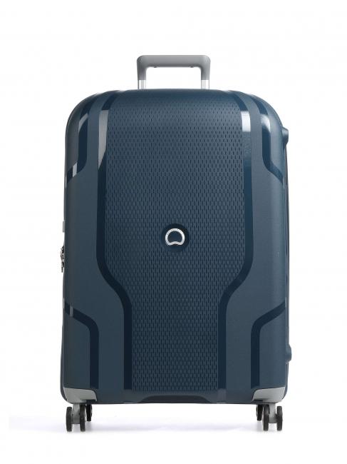 DELSEY CLAVEL  Large expandable trolley blue - Rigid Trolley Cases