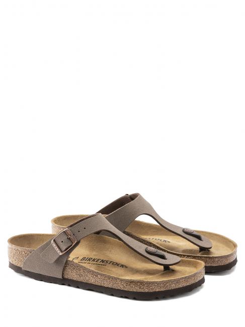 BIRKENSTOCK GIZEH BIRKO-FLOR  Thong sandal mocca - Unisex shoes