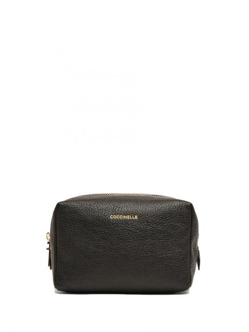 COCCINELLE TRAVEL Beauty Case in leather Black - Beauty Case