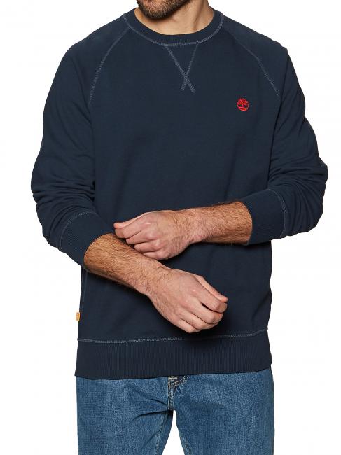 TIMBERLAND ER BASIC REGULAR Crewneck sweatshirt dark sapphire - Sweatshirts