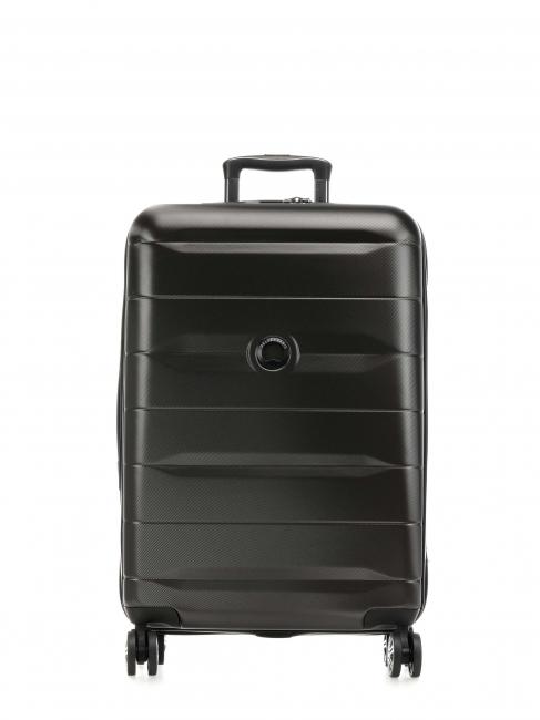 DELSEY COMETE + Large Trolley Black - Rigid Trolley Cases