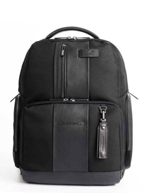PIQUADRO BRIEF 2  Fastcheck backpack for pc15.6 " Black - Laptop backpacks