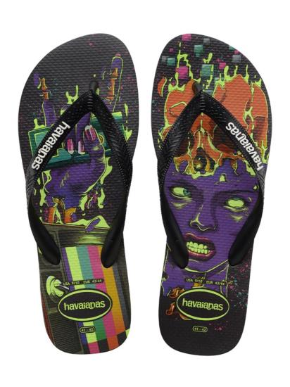HAVAIANAS 4 NITE NEW Flip flops new graphite / black - Men’s shoes