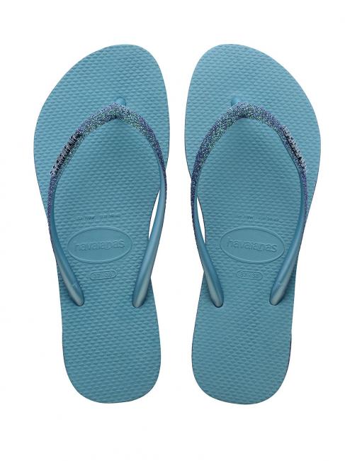 HAVAIANAS SLIM SPARKLE II Flip flops nautical blue - Women’s shoes