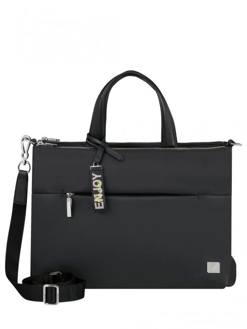 SAMSONITE WORKATIONIST workationist borsa tote 14.1 Laptop briefcase 14.1 BLACK - Work Briefcases