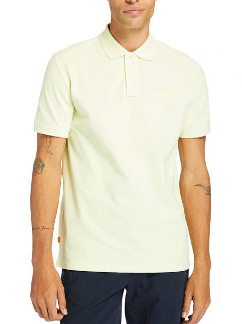 TIMBERLAND SS MR Cotton polo shirt luminary green - Polo shirt