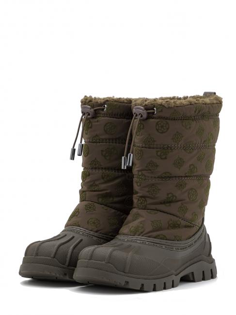 GUESS AMORO After-ski boots olives - Women’s shoes