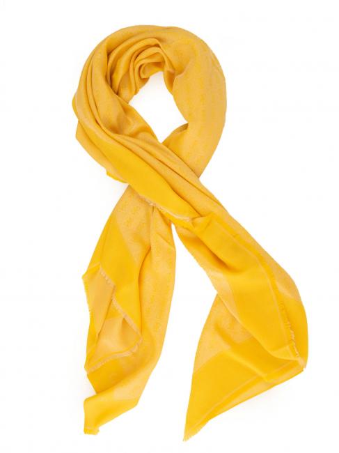 GUESS JACQUARD Scarf yellow - Scarves