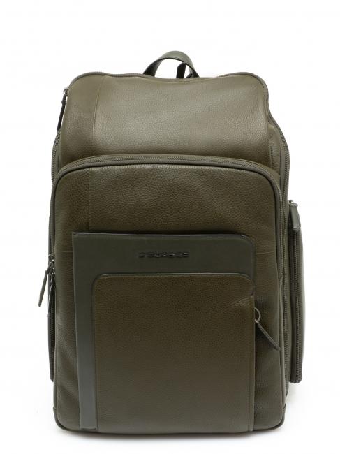 PIQUADRO FEELS FEELS 15 "laptop backpack / Ipad air / pro GREEN - Laptop backpacks
