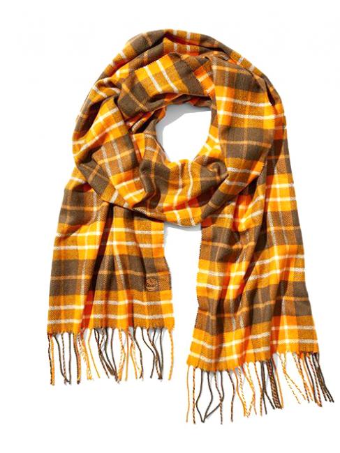 TIMBERLAND PLAID Scarf dark / cheddar - Scarves