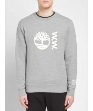 TIMBERLAND WW SWEAT Crewneck sweatshirt medium gray heather - Sweatshirts - 1
