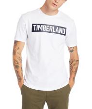 TIMBERLAND SS 3D EMBOSSED Embossed logo T-shirt white - T-shirt - 1