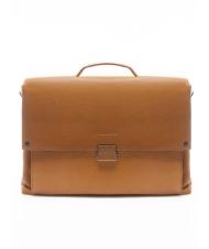 PIQUADRO CAMPIONARIO - KOLYMA 15.6 "laptop briefcase, in leather LEATHER - Work Briefcases - 1