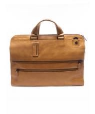 PIQUADRO CAMPIONARIO - P15 PLUS Leather briefcase for 15,6 "pc LEATHER - Work Briefcases - 1