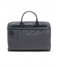 PIQUADRO KLOUT 15.6 "laptop briefcase in leather - Work Briefcases