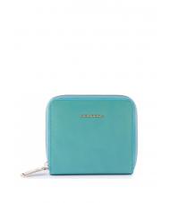 PIQUADRO CAMPIONARIO - BLUE SQUARE Mini Wallet - Women&rsquo;s Wallets