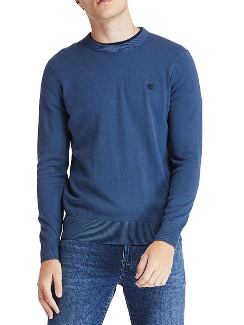 TIMBERLAND WILLIAMS RIVER Crewneck sweater dark denim - Men's Sweaters