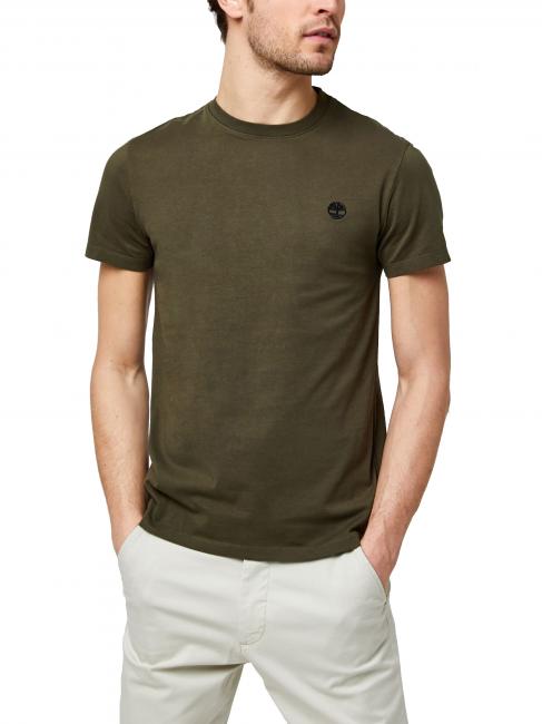 TIMBERLAND SS DUNRIVER CREW Cotton T-shirt grapleaf - T-shirt