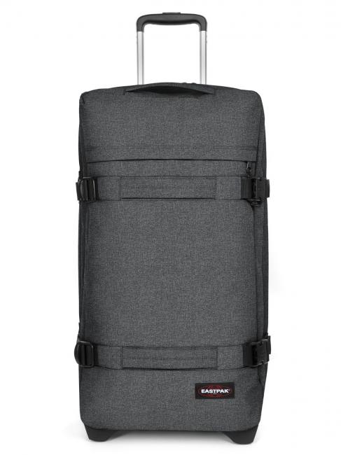 EASTPAK TRANSIT'R M Medium size trolley BlackDenim - Semi-rigid Trolley Cases