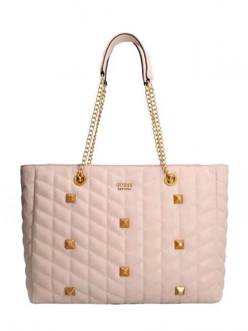 GUESS BRERA Shoulder shopping bag almond - Women’s Bags