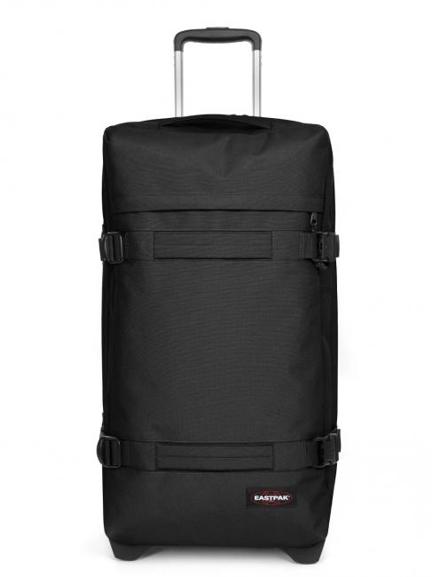 EASTPAK TRANSIT'R M Medium size trolley BLACK - Semi-rigid Trolley Cases