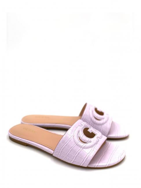 GUESS TASHIA 2 Coconut print slippers lilac - Women’s shoes
