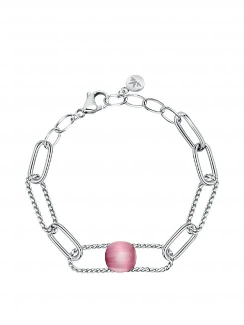 MORELLATO 1930 Steel bracelet with cat eye fuchsia - Bracelets