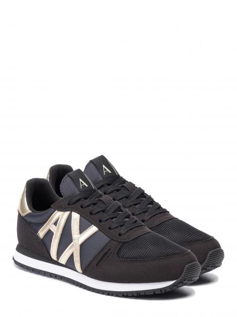 ARMANI EXCHANGE sneaker Sneakers black / ltgold - Women’s shoes