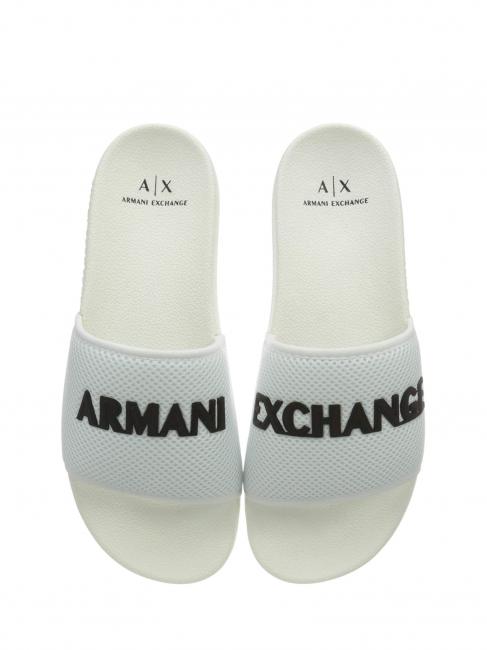 Armani Exchange Flip Flops Rubber Slippers Black / Opwh - Buy At Outlet ...