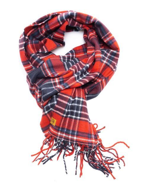 TIMBERLAND PLAID SMART CASUAL Patterned scarf peacoat - Scarves