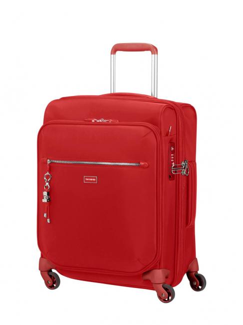 SAMSONITE KARISSA BIZ  Hand luggage trolley, expandable red formula - Hand luggage
