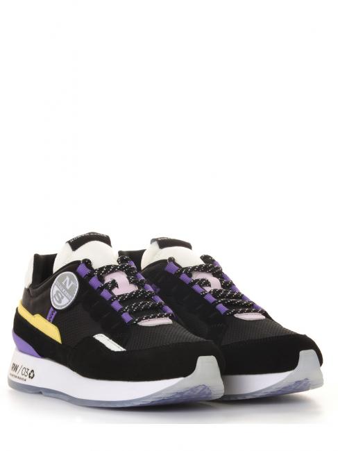 NORTH SAILS RW-03 RECI Sneaker black / yellow / purple - Women’s shoes