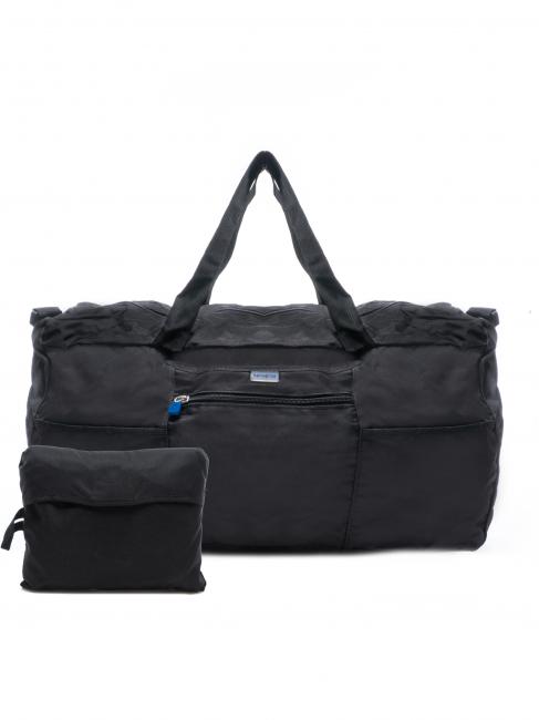 SAMSONITE  GLOBAL TRAVEL Bag with shoulder strap, foldable BLACK - Duffle bags