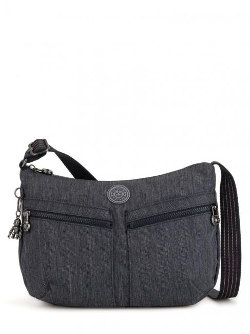 KIPLING CLASSIC IZELLAH Medium shoulder bag Active Denim - Women’s Bags