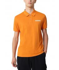 NAPAPIJRI EBEB Cotton polo shirt desert ocher - Polo shirt - 1