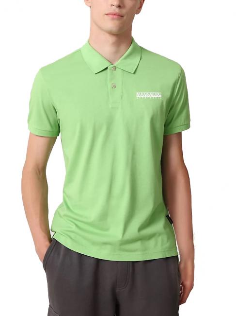 NAPAPIJRI EBEB Cotton polo shirt brillant green - Polo shirt