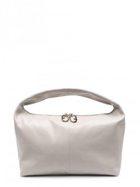 FURLA GINGER leather bag pearl - Women’s Bags