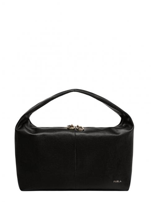 FURLA GINGER leather bag Black - Women’s Bags